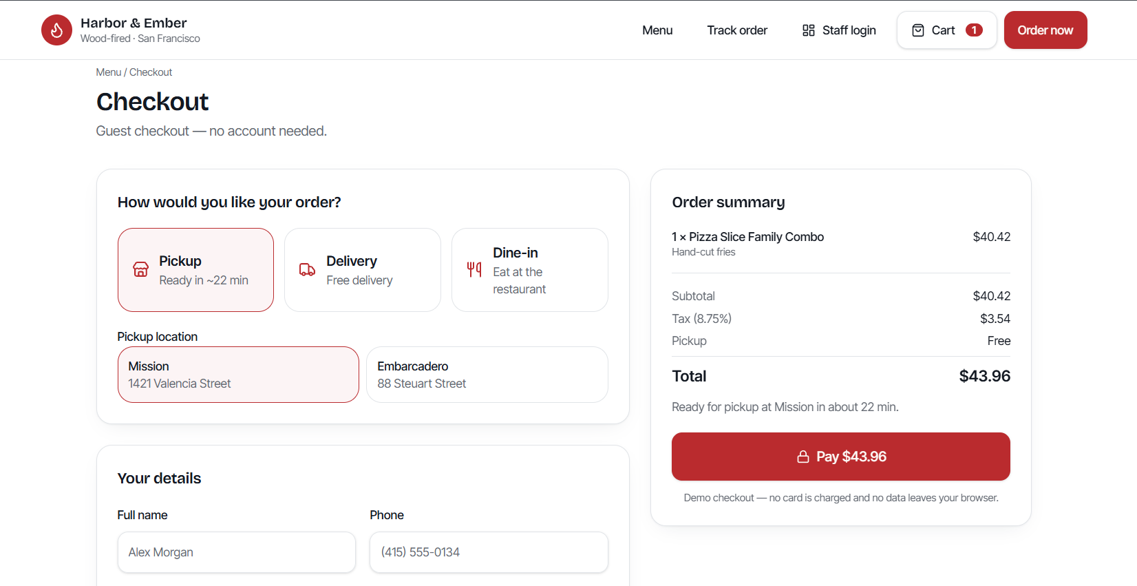Connecting Customer Ordering With Restaurant Operations